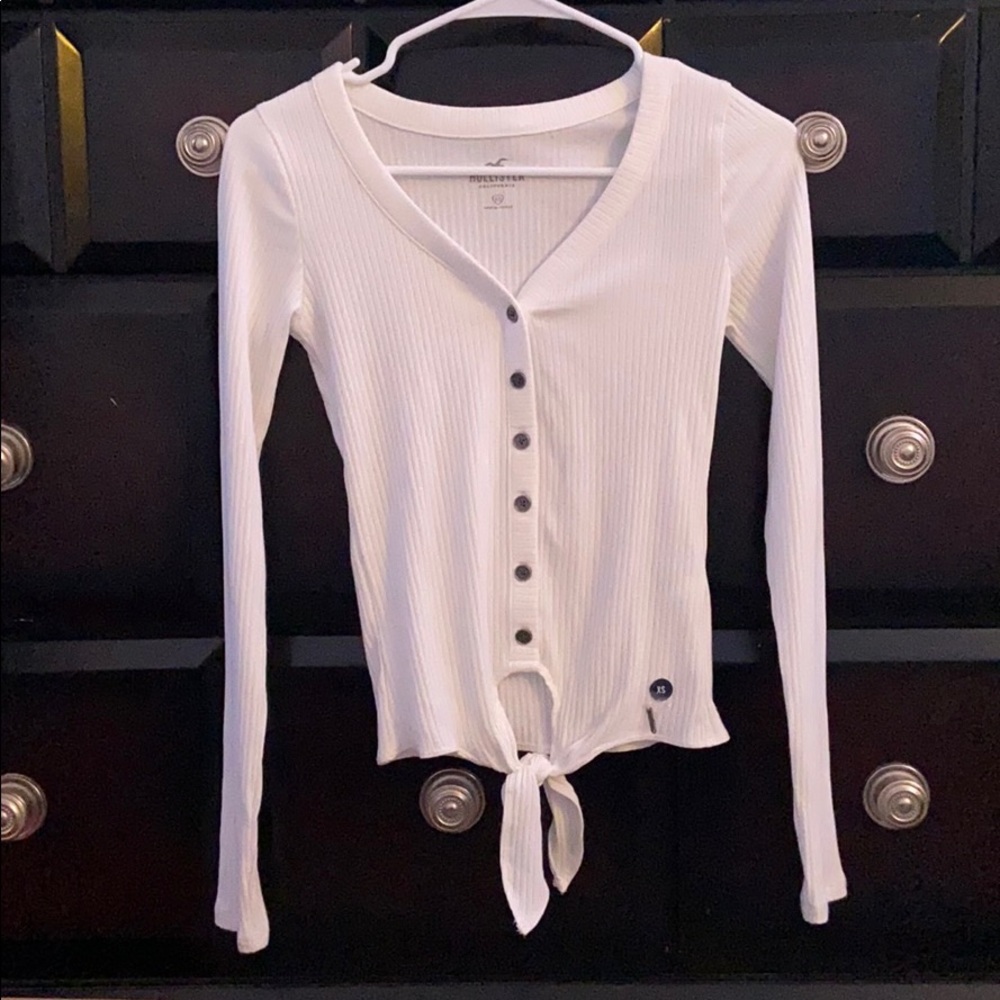 Hollister button up long sleeve